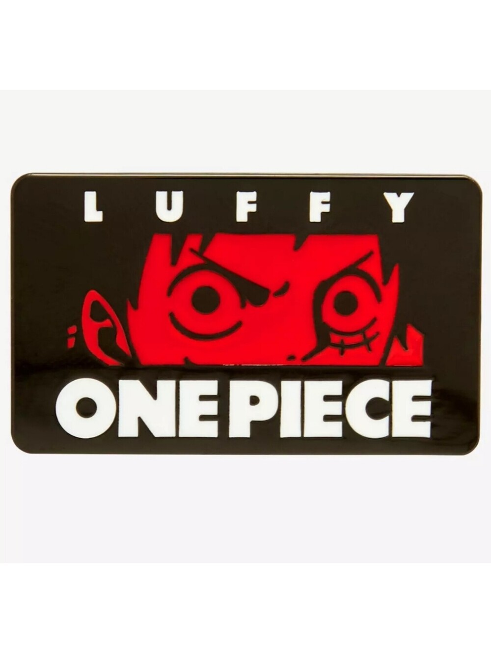 One Piece Monkey D. Luffy Eyes Panel Enamel Pin
